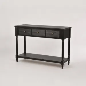 LivinHill Konzolový stolek Livorno 120 cm černý