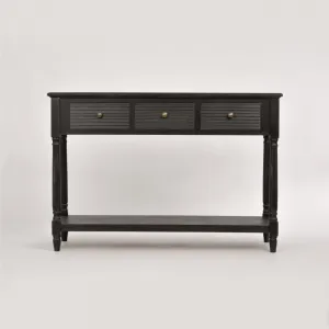 LivinHill Konzolový stolek Livorno 120 cm černý