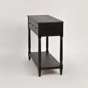 LivinHill Konzolový stolek Livorno 120 cm černý