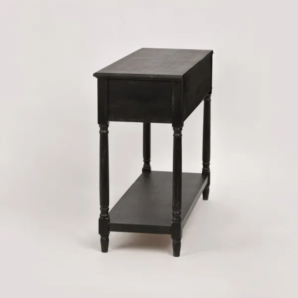 LivinHill Konzolový stolek Livorno 120 cm černý
