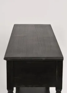 LivinHill Konzolový stolek Livorno 120 cm černý