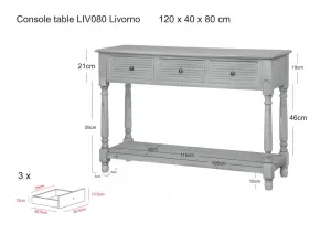 Livorno LIV080-W Konzola