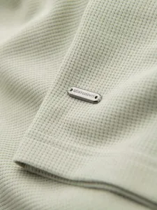 Trendy pánske tričko s krátkym rukávom- pistáciové