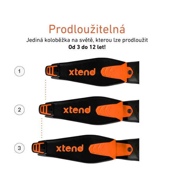 Xtend Scooter orange – kolobežka