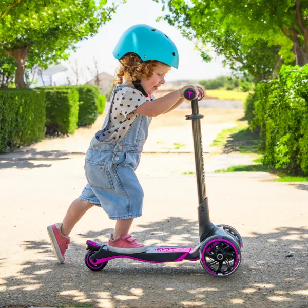 Xtend Scooter Ride-on pink – multifunkčná kolobežka