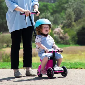 Xtend Scooter Ride-on pink – multifunkčná kolobežka