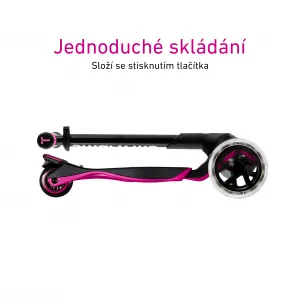 Xtend Scooter Ride-on pink – multifunkčná kolobežka