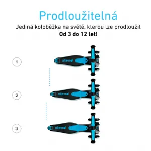 Xtend Scooter blue - kolobežka