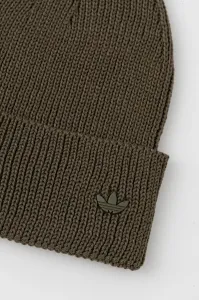 Čiapka adidas Originals EV.IC zelená farba, JW7996