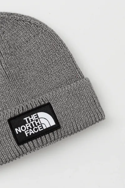 The North Face Logo Box Cuffed Beanie "Medium Grey Heather" (NF0A8CHEDYY)