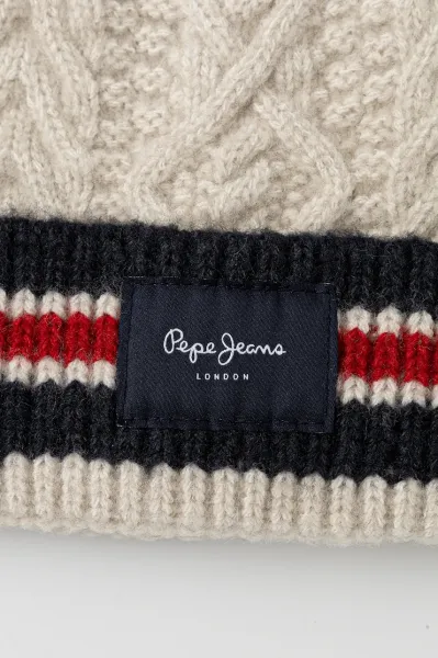 Čiapka Pepe Jeans tmavomodrá farba, PL0400002