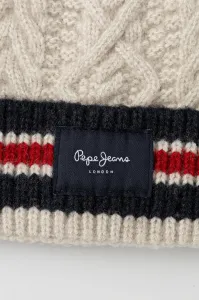 Čiapka Pepe Jeans tmavomodrá farba, PL0400002