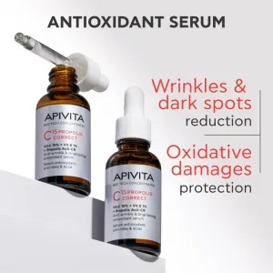 Apivita Bee Tech Concentrates C15 Propolis Correct Serum antioxidačné pleťové sérum 30 ml
