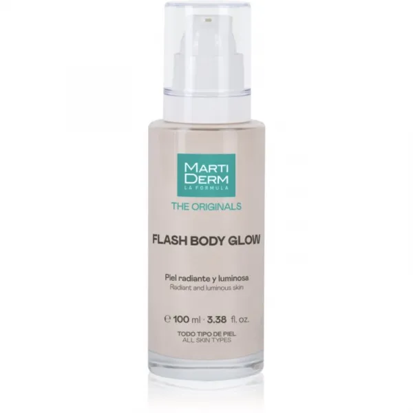 MartiDerm The Originals Flash Body Glow rozjasňujúci telový krém 100 ml