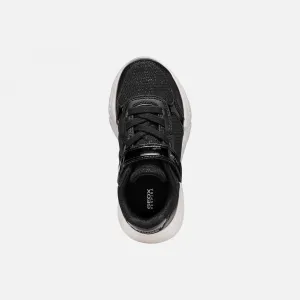 Black Girls Geox Loftus Sneakers - Girls