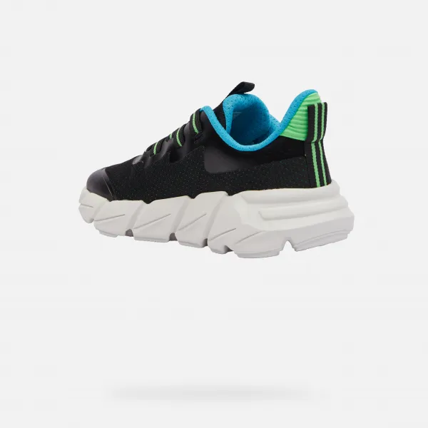 Black Boys' Geox Fast Sneakers - Boys