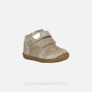 Girls First Steps Geox Macchia Beige - Girls