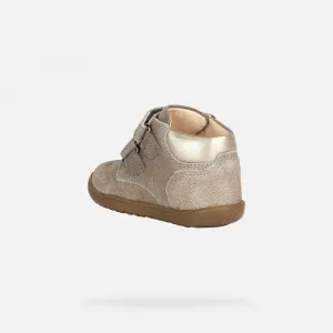 Girls First Steps Geox Macchia Beige - Girls