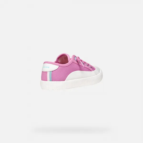 Pink Girls Sneakers Geox Tippeste - Girls