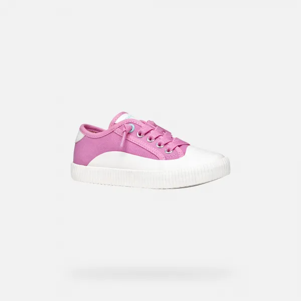 Pink Girls Sneakers Geox Tippeste - Girls