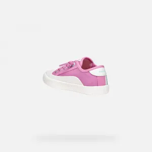 Pink Girls Sneakers Geox Tippeste - Girls