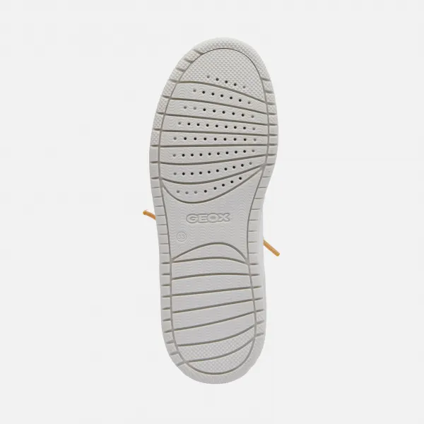 White Girls Geox Washiba Sneakers - Girls