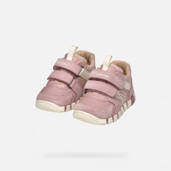 Girls' First Steps Geox Iupidoo Pink - Girls