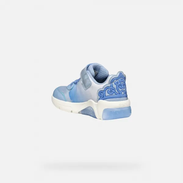 Blue Girls Geox Fadinlight Sneakers - Girls
