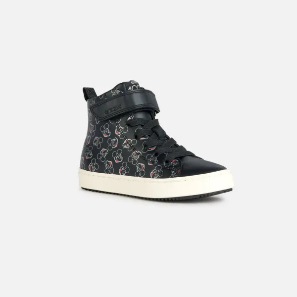 Black Girls Geox Kalispera Sneakers - Girls