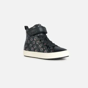 Black Girls Geox Kalispera Sneakers - Girls