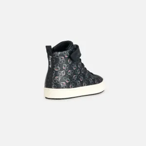Black Girls Geox Kalispera Sneakers - Girls