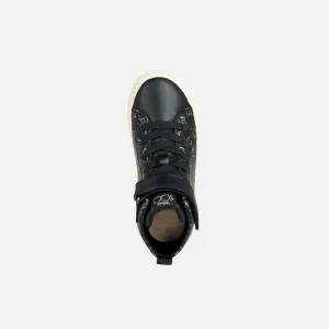 Black Girls Geox Kalispera Sneakers - Girls