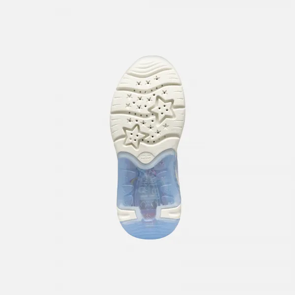 Blue Girls Geox Fadinlight Sneakers - Girls