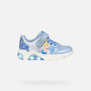 Blue Girls Geox Fadinlight Sneakers - Girls