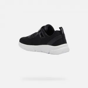 Black Girls Sneakers Geox Aril - Girls