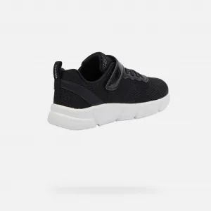 Black Girls Sneakers Geox Aril - Girls
