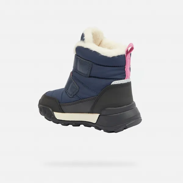Geox J TREKKYUP GIRL B AB , tmavo modrá, veľkosť