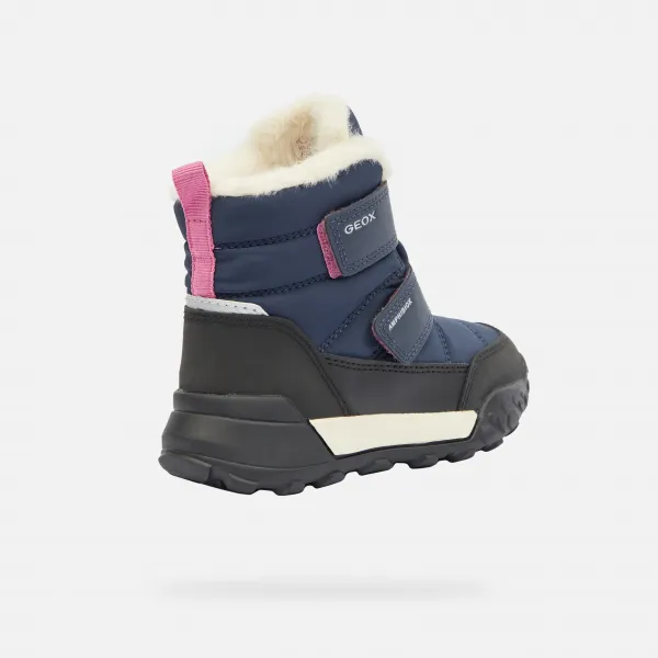 Geox J TREKKYUP GIRL B AB , tmavo modrá, veľkosť