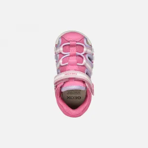 Girls First Steps Geox Iupidoo Pink - Girls
