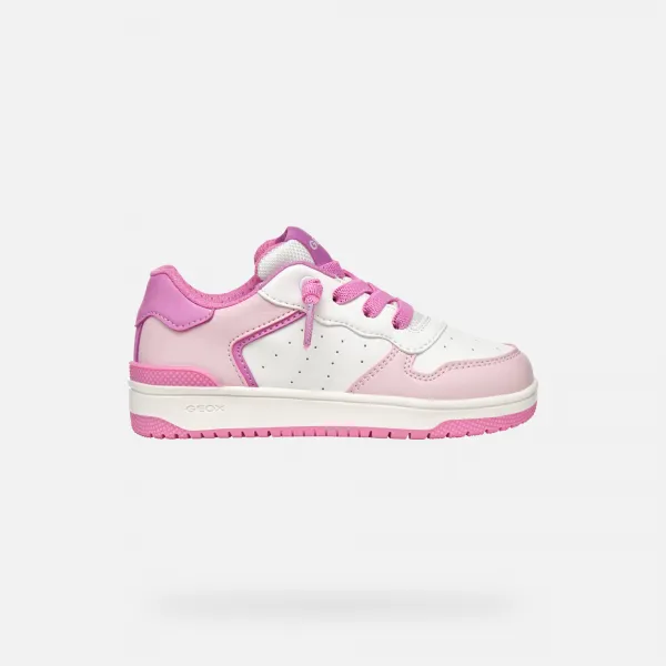 Pink Geox Washiba Girls' Sneakers - Girls