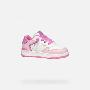 Pink Geox Washiba Girls' Sneakers - Girls