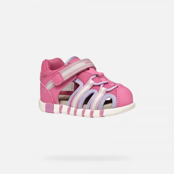 Girls First Steps Geox Iupidoo Pink - Girls