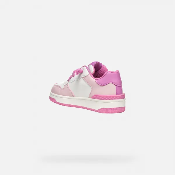 Pink Geox Washiba Girls' Sneakers - Girls