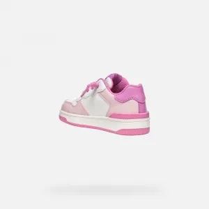 Pink Geox Washiba Girls' Sneakers - Girls
