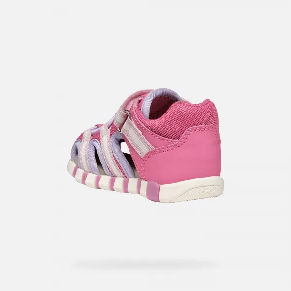 Girls First Steps Geox Iupidoo Pink - Girls