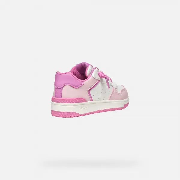 Pink Geox Washiba Girls' Sneakers - Girls