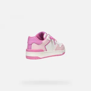Pink Geox Washiba Girls' Sneakers - Girls
