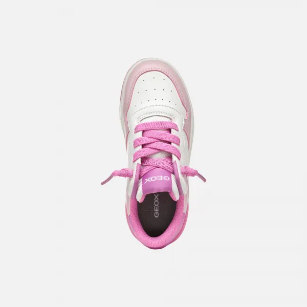 Pink Geox Washiba Girls' Sneakers - Girls