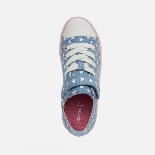 Blue Girls Sneakers Geox Gisli - Girls