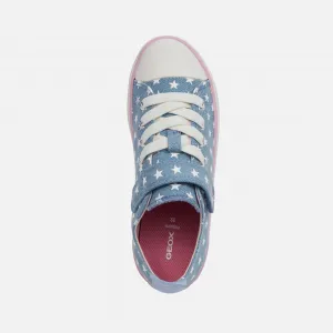 Blue Girls Sneakers Geox Gisli - Girls